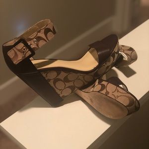 Cute & Classic Coach Wedges!